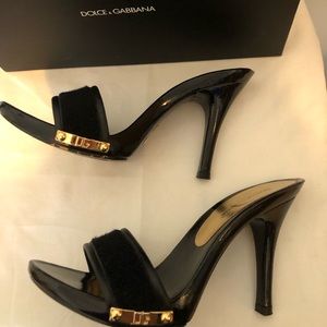 Dolce & Gabbana Black Heels Size 39